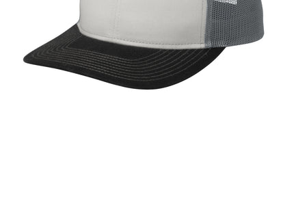 Port Authority Snapback Trucker Cap C402 White Black Gusty Grey OSFA