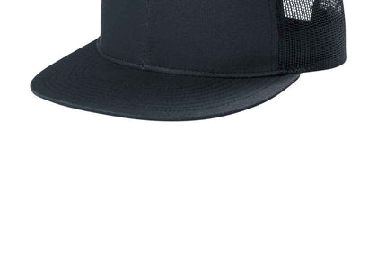 Port Authority Snapback Flat Bill Trucker Cap C407 Rich Navy OSFA