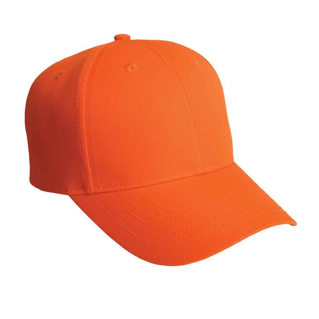 Port Authority Solid Enhanced Visibility Cap C806 Safety Orange OSFA