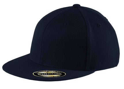 Port Authority Flexfit 210 Flat Bill Cap C808 Navy