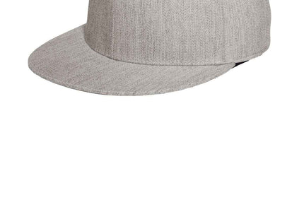 Port Authority Flexfit 210 Flat Bill Cap C808 Heather Grey
