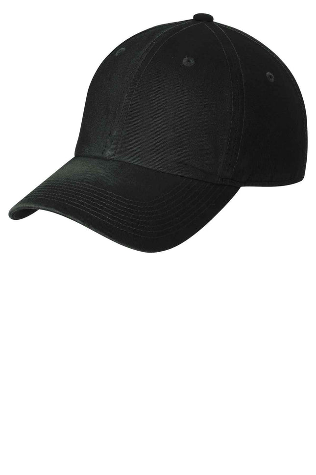 Port Authority Spray Wash Cap C811 Black OSFA