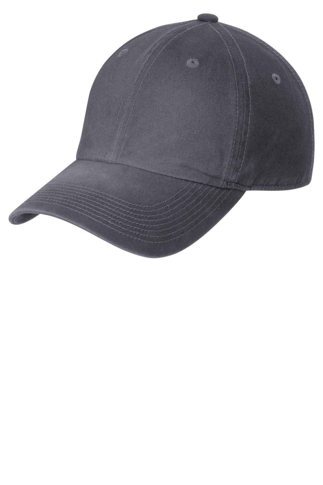 Port Authority Spray Wash Cap C811 Charcoal OSFA
