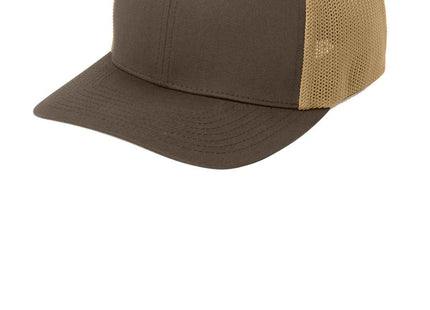 Port Authority Flexfit Mesh Back Cap C812 Brown Khaki