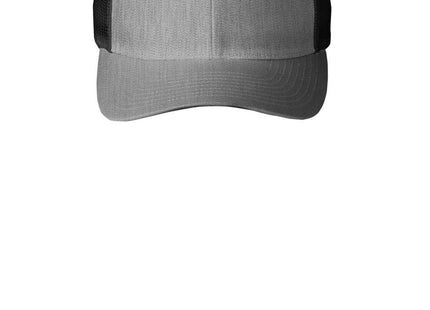 Port Authority Flexfit Mesh Back Cap C812 Heather Grey Black