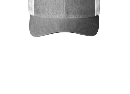 Port Authority Flexfit Mesh Back Cap C812 Heather Grey White