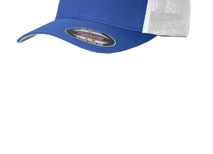 Port Authority Flexfit Mesh Back Cap C812 True Royal White
