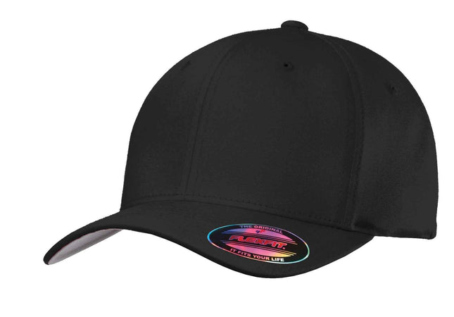 Port Authority Flexfit Cotton Twill Cap C813 Black
