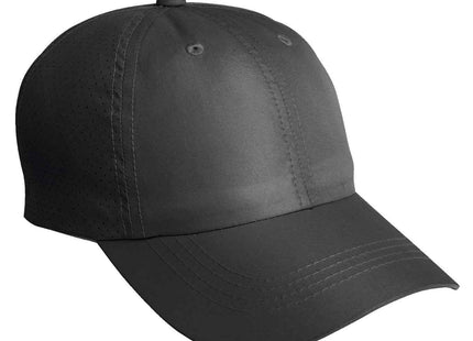 Port Authority Perforated Cap C821 Black OSFA