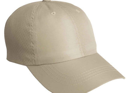 Port Authority Perforated Cap C821 Stone OSFA