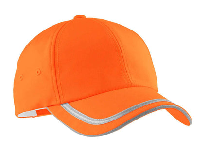 Port Authority Enhanced Visibility Cap C836 Safety Orange OSFA