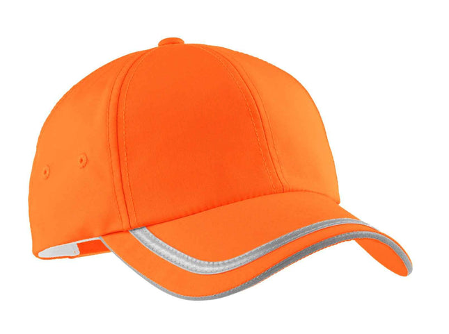 Port Authority Enhanced Visibility Cap C836 Safety Orange OSFA