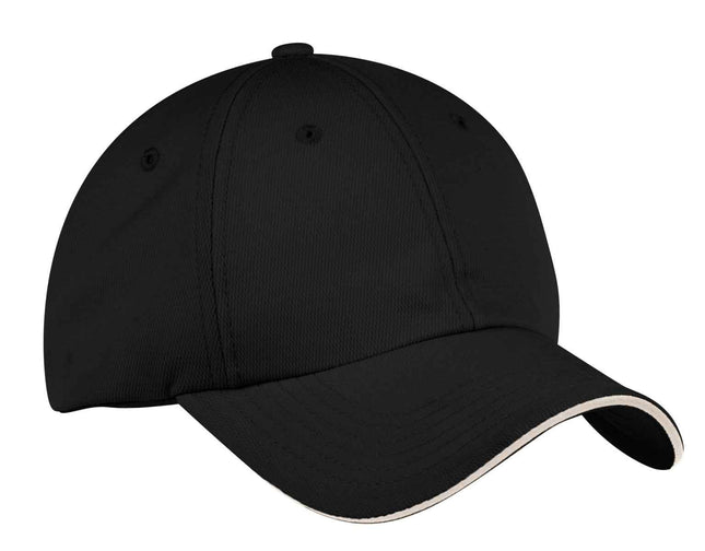 Port Authority Dry Zone Cap C838 Black Stone OSFA