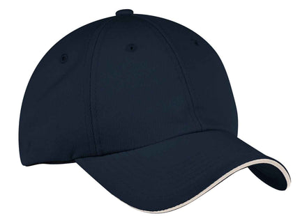 Port Authority Dry Zone Cap C838 Classic Navy White OSFA