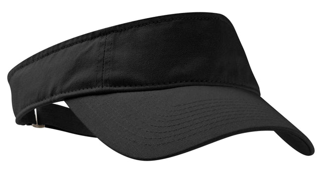 Port Authority Enzyme Wash Fashion Visor C840 Black OSFA