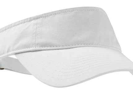Port Authority Enzyme Wash Fashion Visor C840 White OSFA