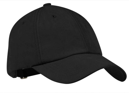 Port Authority Sueded Cap C850 Black OSFA