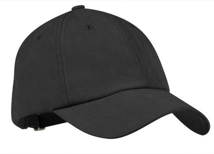 Port Authority Sueded Cap C850 Charcoal OSFA