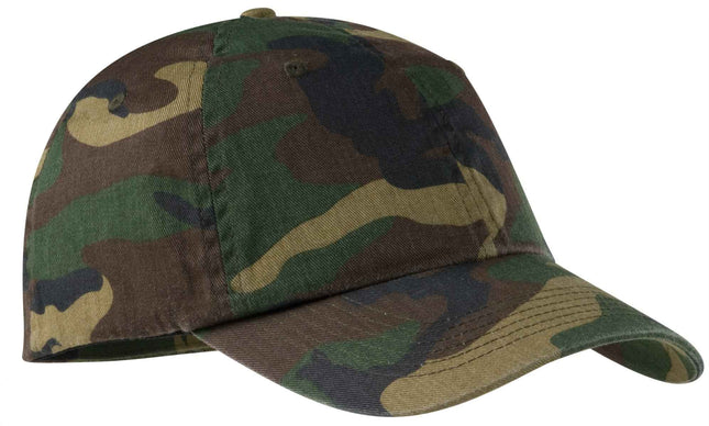 Port Authority Camouflage Cap C851 Military Camo OSFA