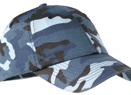 Port Authority Camouflage Cap C851 Navy Camo OSFA