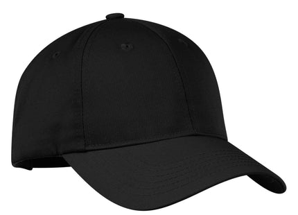 Port Authority Nylon Twill Performance Cap C868 Black OSFA
