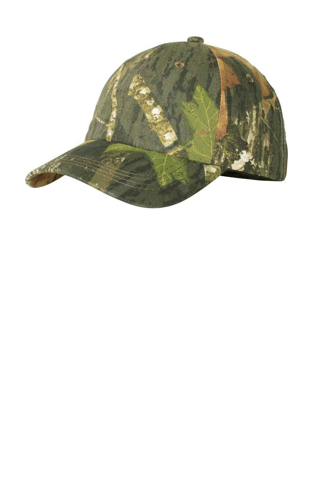 Port Authority Pro Camouflage Series GarmentWashed Cap C871 Mossy Oak New Break-Up OSFA