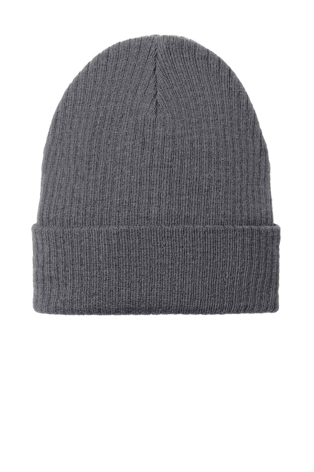 Port Authority CFREE Recycled Beanie C880 Grey Steel OSFA
