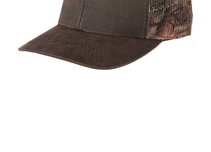 Port Authority Pigment Print Camouflage Mesh Back Cap C891 Mossy Oak Break-up Country Brown OSFA