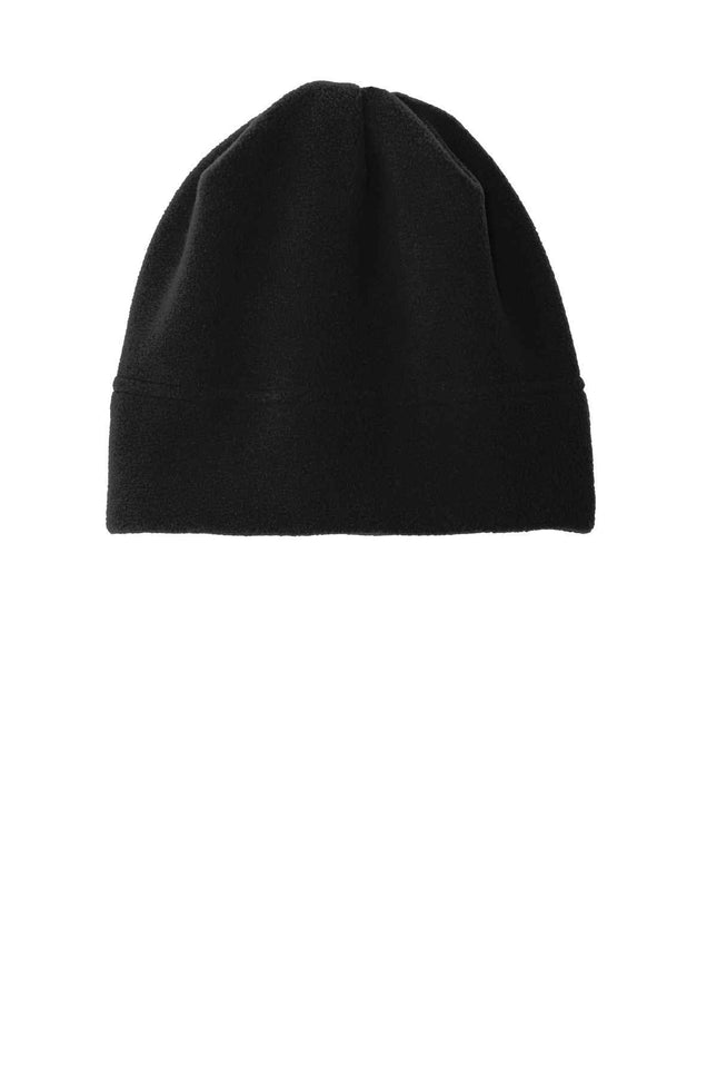 Port Authority RTek Stretch Fleece Beanie C900 Black OSFA
