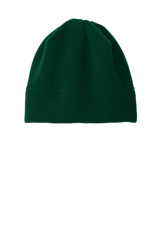 Port Authority RTek Stretch Fleece Beanie C900 Dark Green OSFA