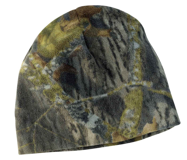 Port Authority Camouflage Fleece Beanie C901 Mossy Oak New Break-Up OSFA