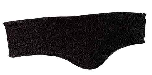 Port Authority RTek Stretch Fleece Headband C910 Black OSFA