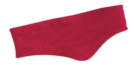 Port Authority RTek Stretch Fleece Headband C910 Red OSFA