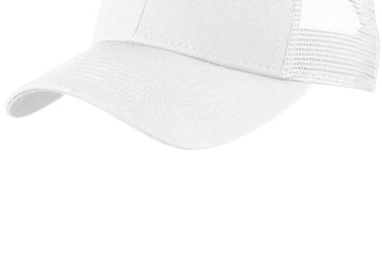 Port Authority Adjustable Mesh Back Cap C911 White OSFA
