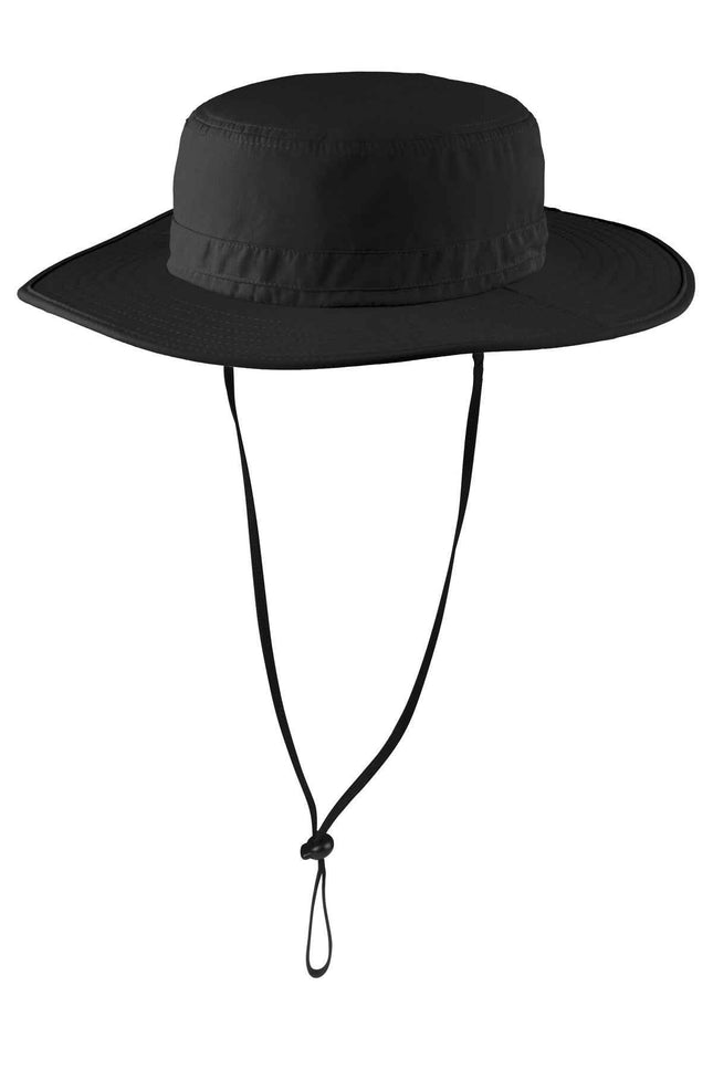 Port Authority Outdoor WideBrim Hat C920 Black