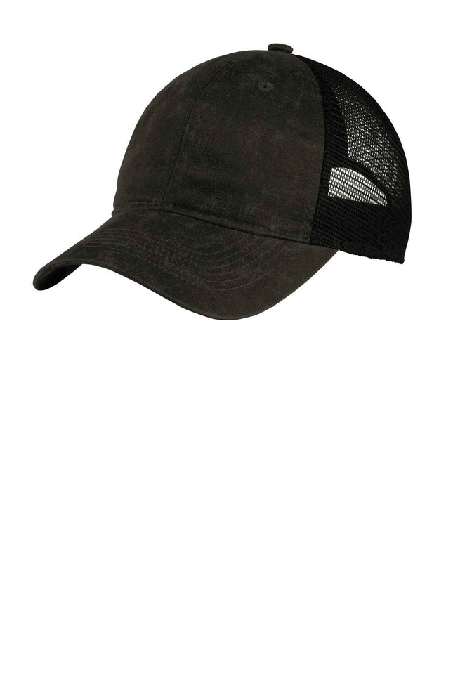 Port Authority Pigment Print Mesh Back Cap C927 Black OSFA