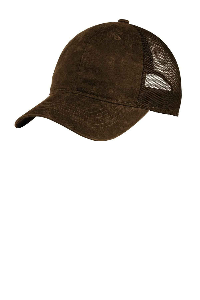Port Authority Pigment Print Mesh Back Cap C927 Brown OSFA