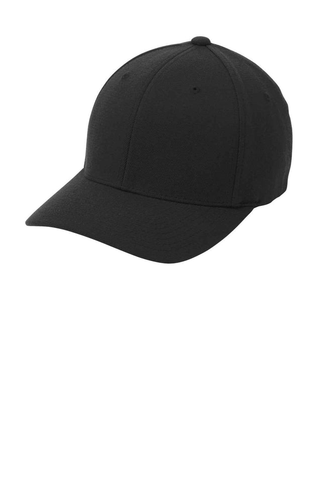 Port Authority Flexfit Wool Blend Cap C928 Black