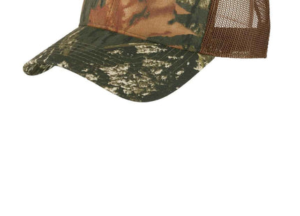 Port Authority Structured Camouflage Mesh Back Cap C930 Mossy Oak New Break-Up Brown OSFA