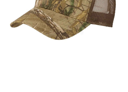 Port Authority Structured Camouflage Mesh Back Cap C930 Realtree Xtra Brown OSFA