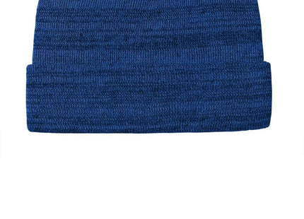 Port Authority Knit Cuff Beanie C939 True Royal Heather OSFA