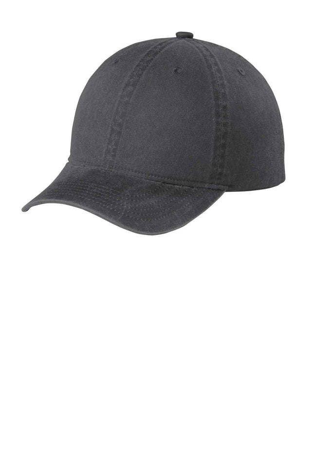 Port Authority Beach Wash Cap C942 Coal OSFA