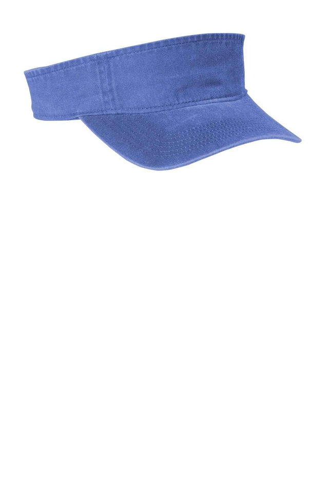 Port Authority Beach Wash Visor C944 Blue Moon OSFA