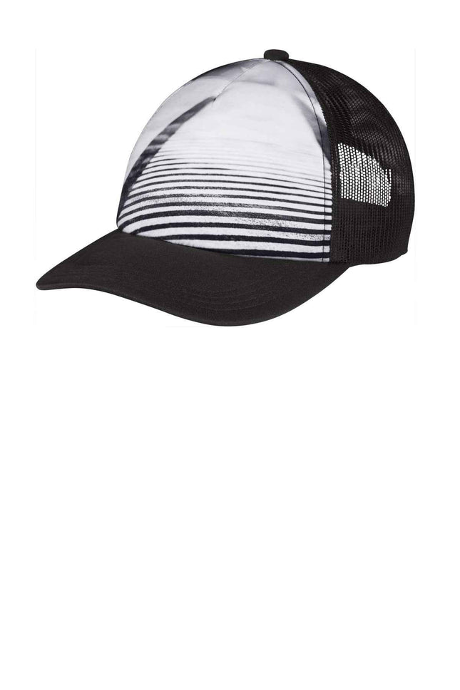 Port Authority Photo Real Snapback Trucker Cap C950 City Street OSFA