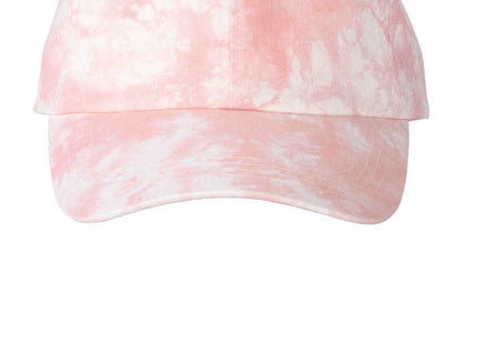 Port Authority TieDye Cap C961 Light Pink OSFA