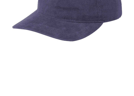 Port Authority Light Corduroy Dad Cap C973 Dress Blue Navy OSFA