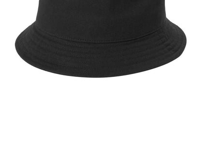 Port Authority Twill Short Brim Bucket Hat C976 Black