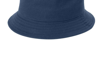 Port Authority Twill Short Brim Bucket Hat C976 River Blue Navy