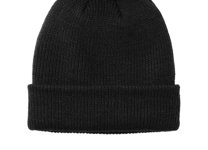 Port Authority Cozy Pom Beanie C978 Deep Black OSFA