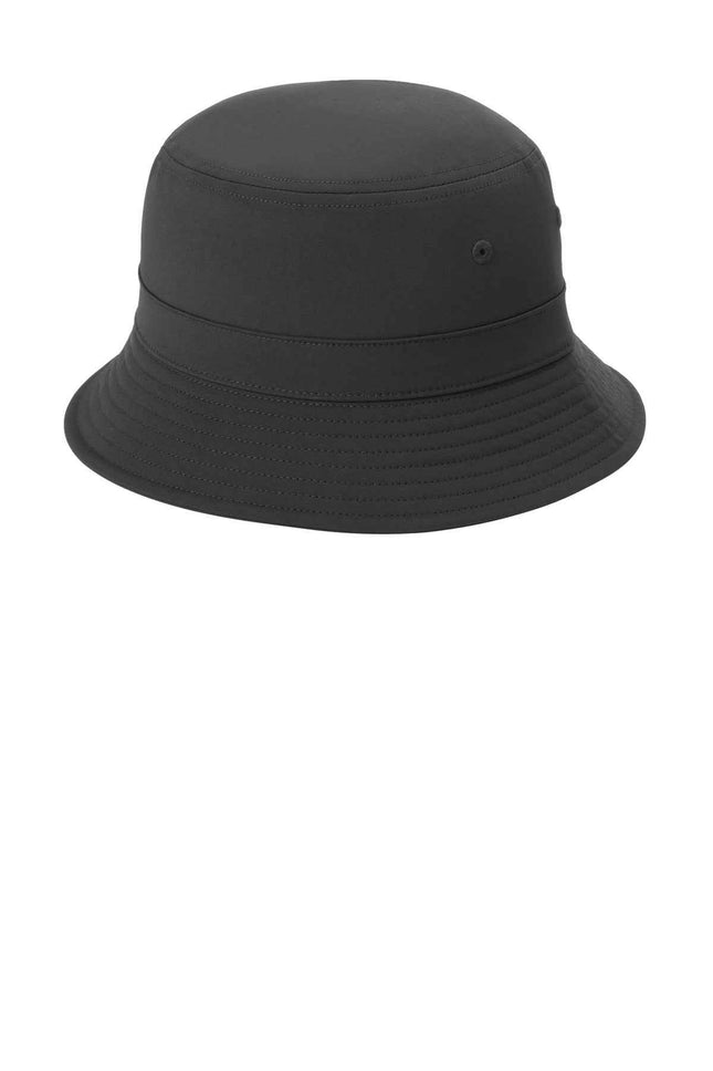 Port Authority Poly Bucket Hat C980 Black